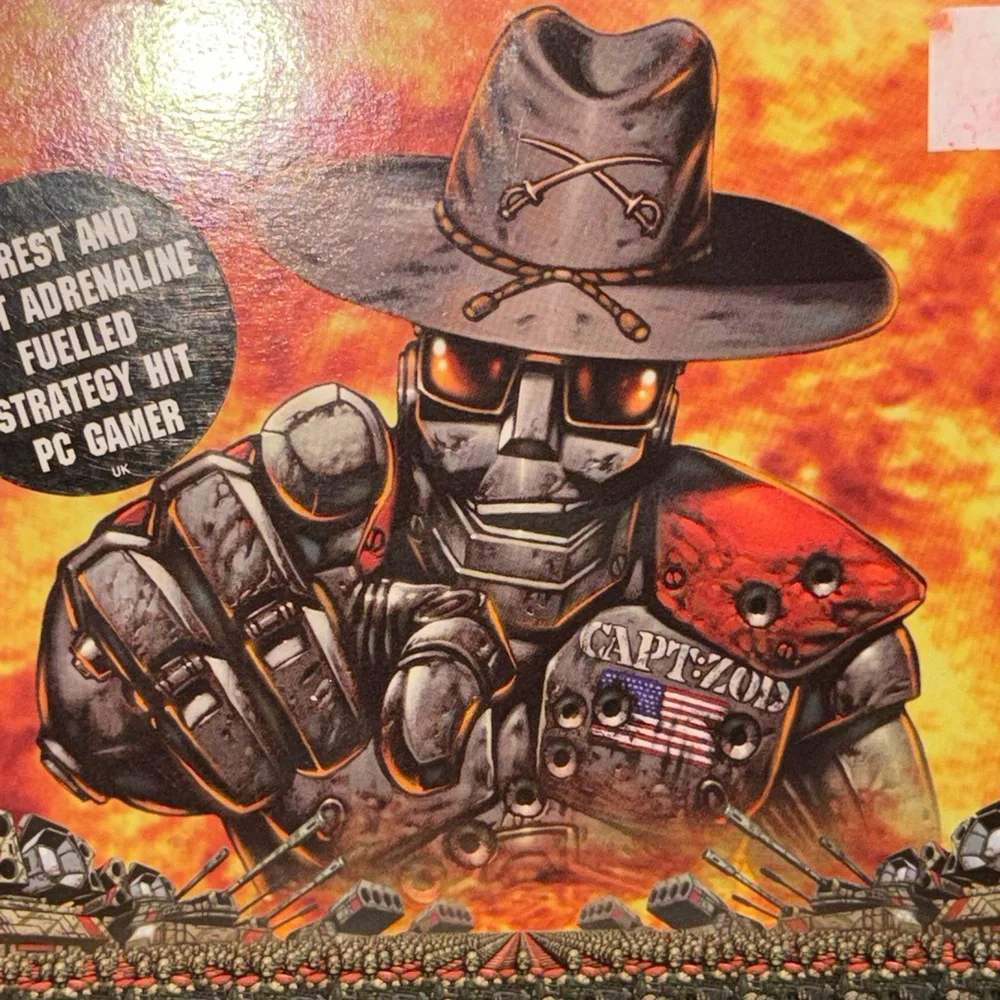 Steel Soldiers PC Video Game Rated T For Teen Vintage Classic Used Pre Owned ESR